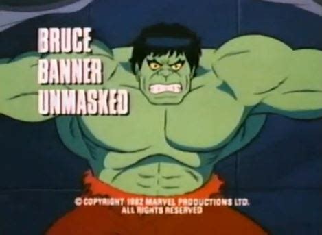 Incredible Hulk (1982 animated series) Season 1 6 | Marvel Database ...