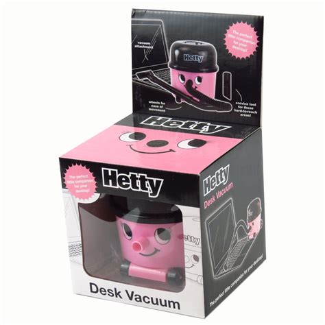 NEW PINK HETTY THE HOOVER DESK VACUUM OFFICE TOY NOVELTY BATTERY EXECUTIVE GIFT | eBay