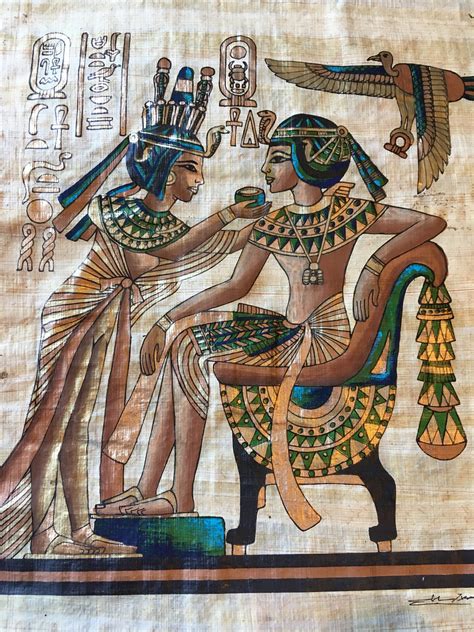 Authentic Egyptian Papyrus Painting