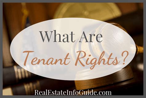 What Are Tenant Rights? – Real Estate Info Guide