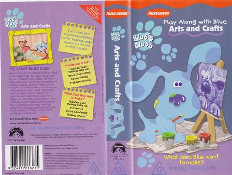 Nick Jr Blues Clues Arts And Crafts Vhs Video Tape Nickelodeon Blues | Images and Photos finder