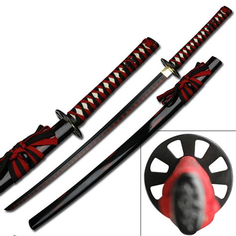 Black & Red Samurai Sword