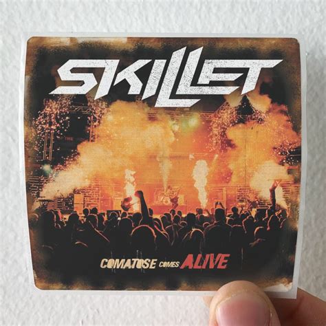 Skillet Comatose Comes Alive Album Cover Sticker