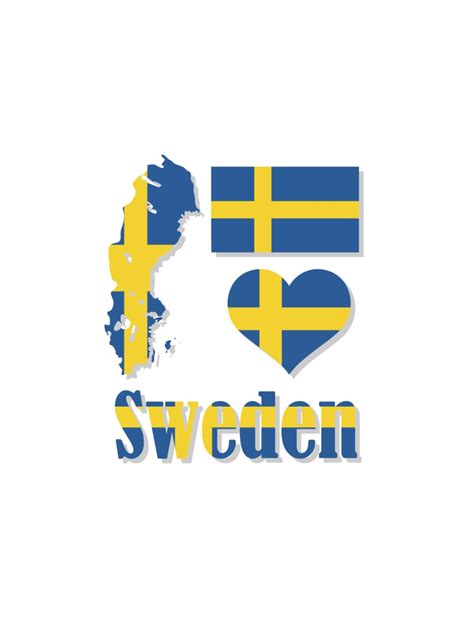 Sweden Flag SVG for Cricut / Sweden Heart SVG for Cricut / Sweden Map ...