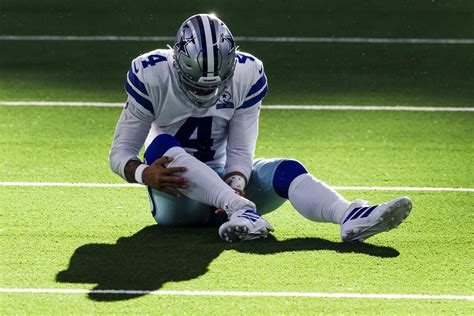 Cowboys QB Dak Prescott suffers season-ending leg injury | Football ...