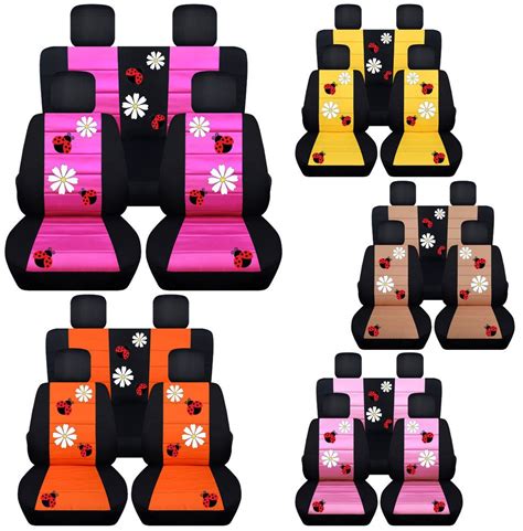 CC Front and REAR car seat covers VW Beetle , Daisy & Lady bug choose colors | eBay Motors, Part ...