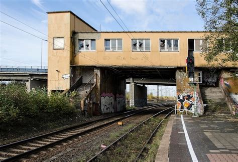 Premium Photo | Old duisburg train station