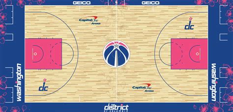 Wizards to introduce new Cherry Blossom-themed court | NBA.com