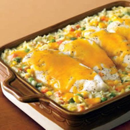 Campbell's® Cheesy Chicken and Rice Casserole Recipe - (3.8/5)