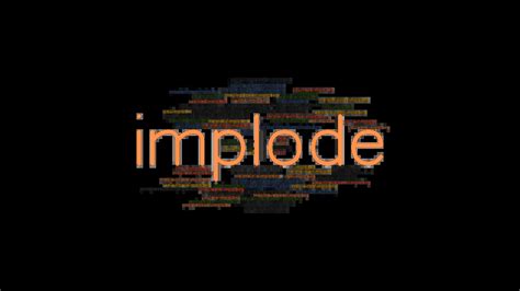 Implode Past Tense: Verb Forms, Conjugate IMPLODE - GrammarTOP.com