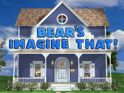 Bear in the Big Blue House: Bear's Imagine That! - My Abandonware