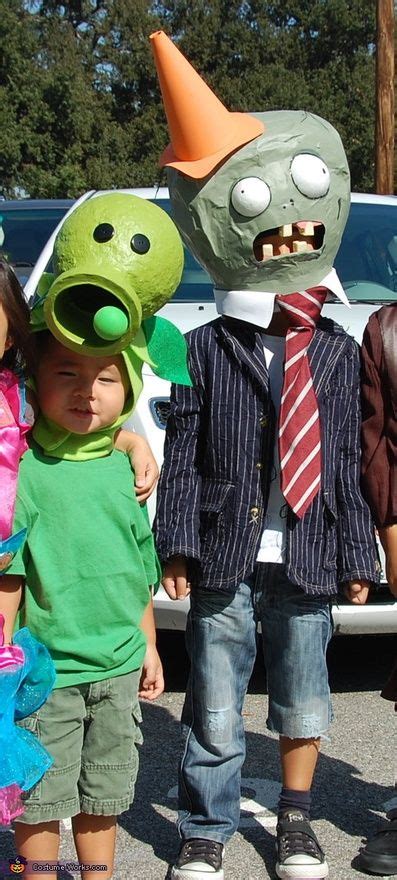 plants vs zombies costumes | Zombie halloween costumes, Halloween ...