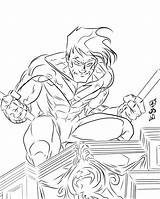 Batman Robin Nightwing Red Hood Drawing Sketch Coloring Page sketch template