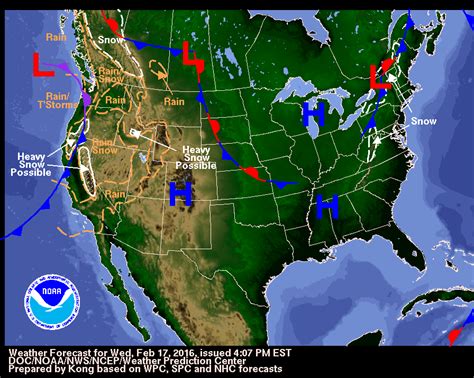 Us Weather Forecast Map - Vikki Jerrilee