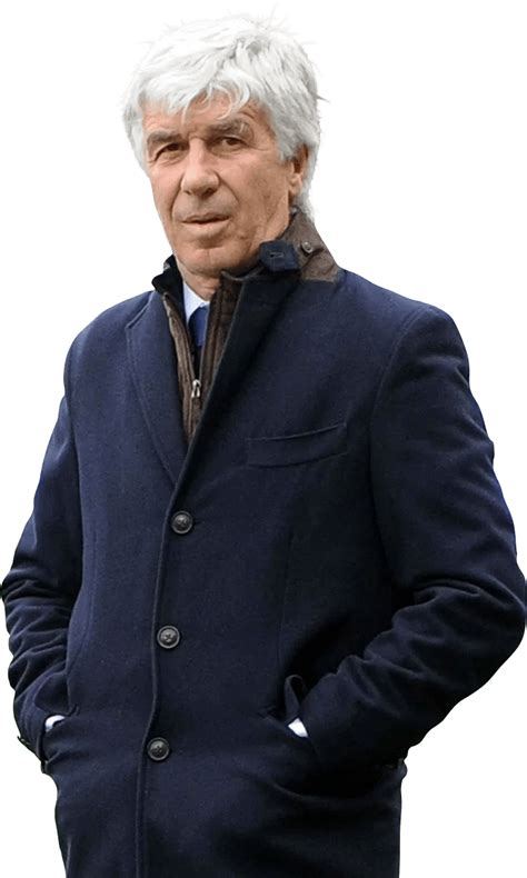 Gian Piero Gasperini Atalanta football render - FootyRenders