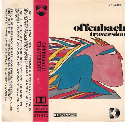 Offenbach - Traversion (1978, Cassette) | Discogs