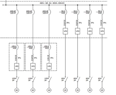 Mcc Single Line Diagram