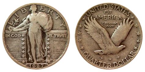 1927 S Standing Liberty Quarter Type 2 Coin Value Prices, Photos & Info