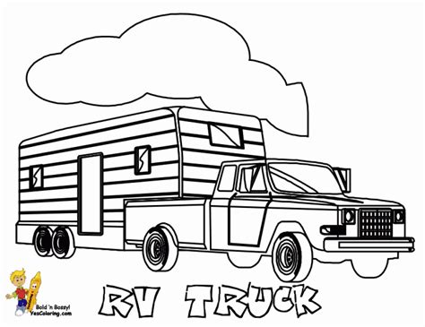 Get This Truck Coloring Pages to Print for Kids 86950