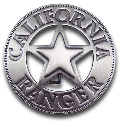 California Rangers Badge | Wild West Mercantile