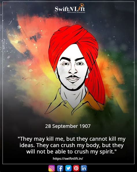 Remembering our beloved freedom fighter Bhagat Singh on his 115th Birth ...