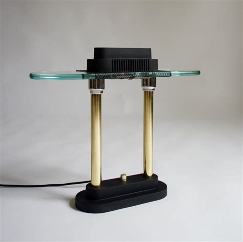 Bankers desk lamp by Robert Sonneman for George Kovacs, 1980s | #68761