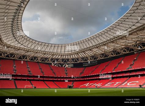 San Mamés Stadium, home of Athletic Bilbao football team, Bilbao, Spain Stock Photo - Alamy