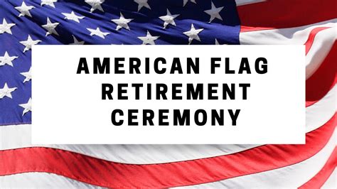 American Flag Retirement Ceremony - Beaufort Historic Site