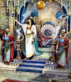 Queen Of Sheba Painting by MotionAge Designs - Pixels