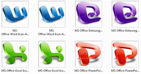 MS Office Icon Pack - Download, Screenshots