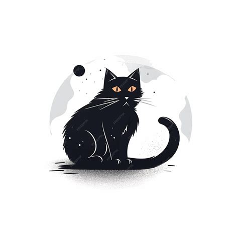 Premium Photo | Cat logo cat vector cat illustration