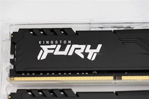 Two Kingston Fury Beast DDR4 Computer Ram Sticks.. Editorial Stock ...