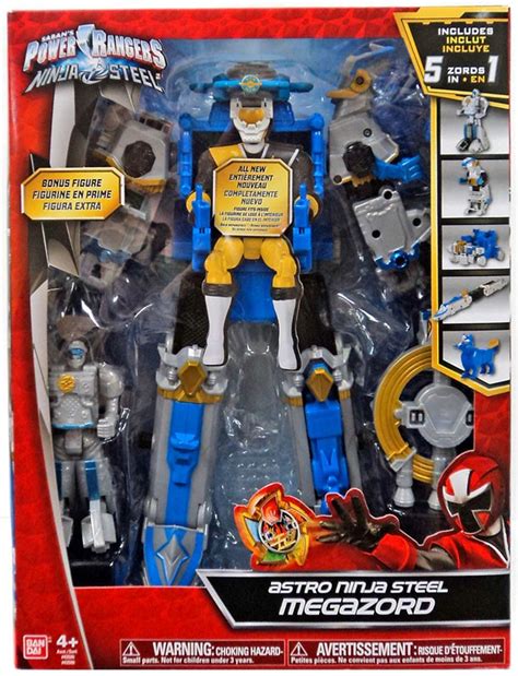 Power Rangers Ninja Steel Deluxe Action Heroes Astro Ninja Steel ...