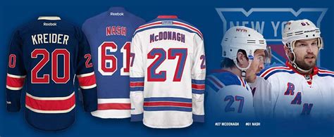 Rangers Jersey, New York Rangers Jerseys Online Store - Rangers Store