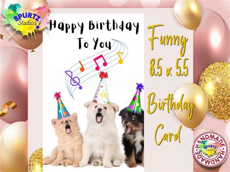 Cute Happy Birthday, Happy Birthday Greeting Card, Singing Happy ...