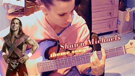 WWE Shawn Michaels Theme Song [Guitar Cover] - YouTube