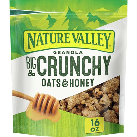 Nature Valley Granola, Crunchy, Oats and Honey, 16 oz - Walmart.com - Walmart.com