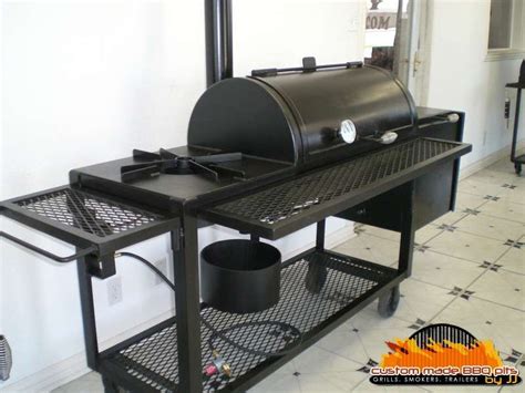 We make custom made bbq pits, grills, smokers, and trailers in all shapes and sizes. Pits by JJ ...