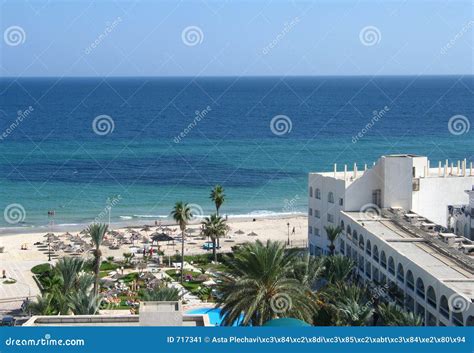 Hotel in Sousse stock image. Image of coast, rest, huge - 717341