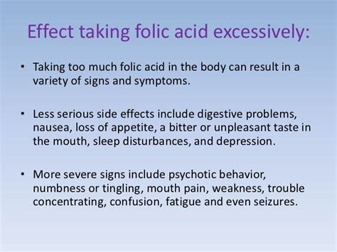 Nutrition (folic acid)