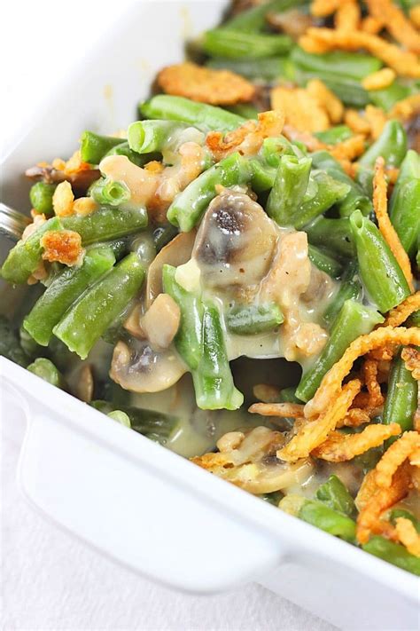 Our Most Shared Green Bean Casserole without Mushrooms Ever – Easy ...