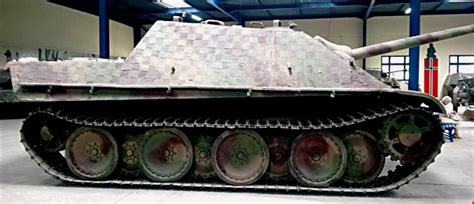 Surviving German WW2 Jagdpanther Tank Destroyer - Restored WW2 German ...