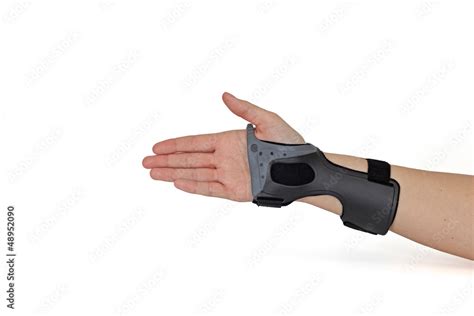 Carpal Tunnel Syndrome Brace. Stock Photo | Adobe Stock