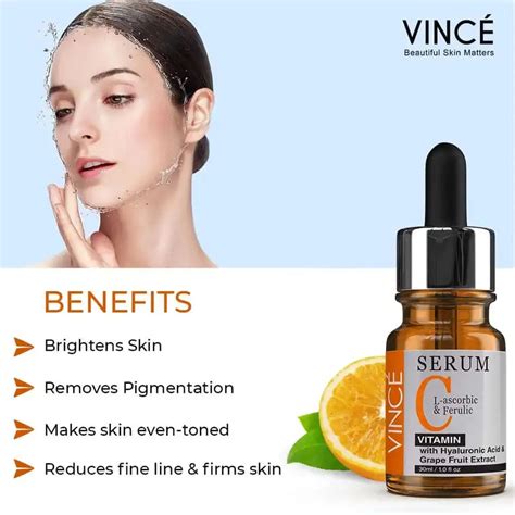 Vitamin C Serum for Face | Reduce Your Dull Skin | Vince Care