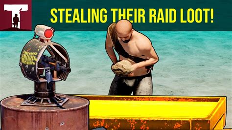 STEALING THEIR RAID LOOT! (Rust Duo) - YouTube