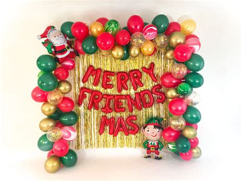 Christmas Balloon Garland Kit Christmas Party Decorations - Etsy