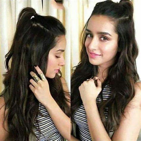 Shraddha Kapoor ️ | Actress hairstyles, Bollywood hairstyles, Front ...