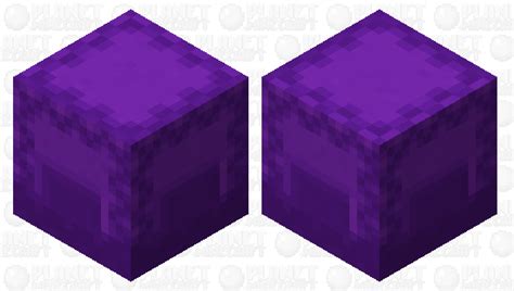 Standard Purple Shulker Box Texture in 2x Resolution - Base Minecraft Mob Skin