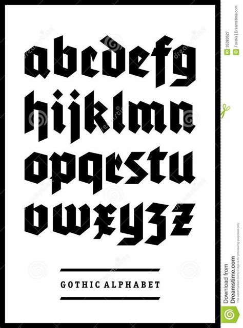 Pin by Königskatze on Typografie und Handlettering | Gothic fonts ...