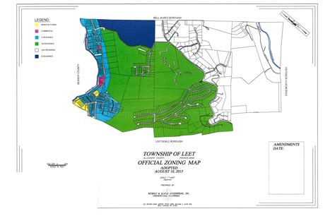 Zoning Map - Leet Township